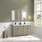 Legion Furniture WV2260-O Legion Furniture WV2260-O 60" Light Oak Finish Sink Vanity Cabinet with Carrara White Top