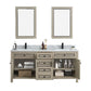 Legion Furniture WV2272-O Legion Furniture WV2272-O 72" Light Oak Finish Sink Vanity Cabinet with Carrara White Top