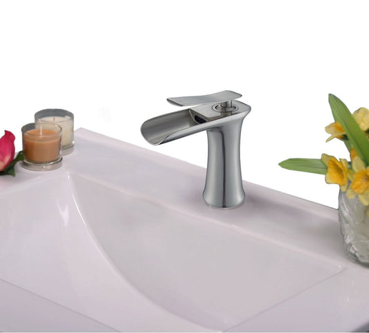 Legion Furniture ZL10129B1-BN Legion Furniture ZL10129B1-BN UPC Waterfall Faucet with Drain