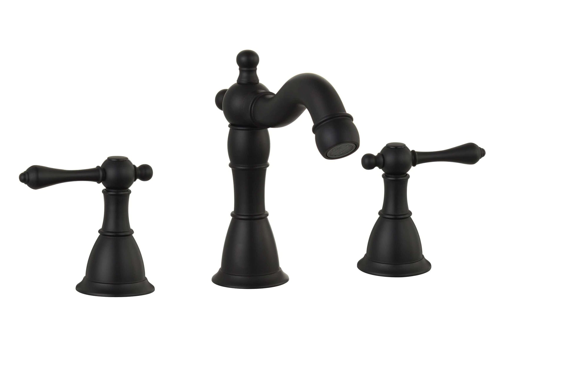 Legion Furniture ZL20518-BL Legion Furniture ZL20518-BL 8" UPC Widespread Faucet with Drain - Matt Black