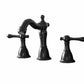 Legion Furniture ZL20518-BL Legion Furniture ZL20518-BL 8" UPC Widespread Faucet with Drain - Matt Black