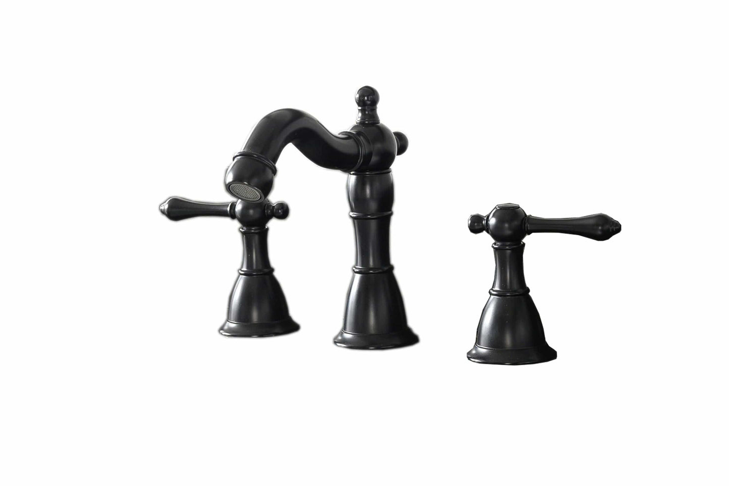 Legion Furniture ZL20518-BL Legion Furniture ZL20518-BL 8" UPC Widespread Faucet with Drain - Matt Black