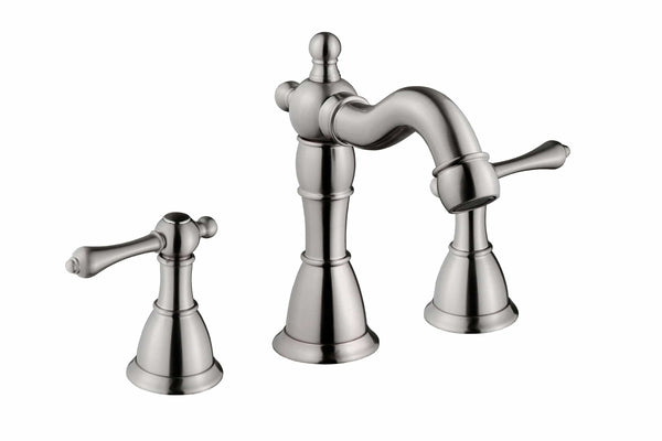 Legion Furniture ZL20518-BN Legion Furniture ZL20518-BN 8 UPC Widespread Faucet with Drain - Brushed Nickel