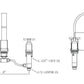 Legion Furniture ZY2511-C Legion Furniture ZY2511-C UPC Faucet with Drain - Chrome