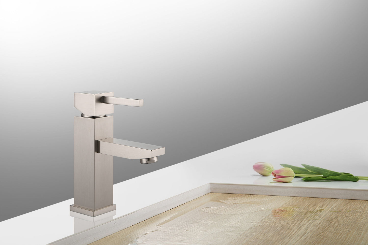 Legion Furniture ZY6003-BN Legion Furniture ZY6003-BN UPC Faucet with Drain - Brushed Nickel