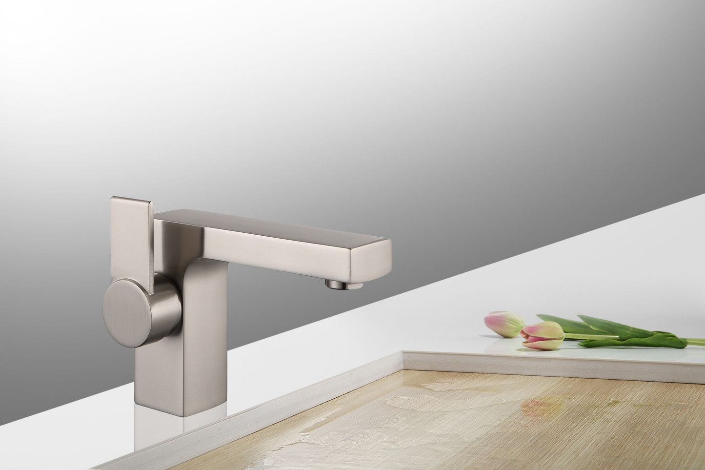 Legion Furniture ZY6053-BN Legion Furniture ZY6053-BN UPC Faucet with Drain - Brushed Nickel