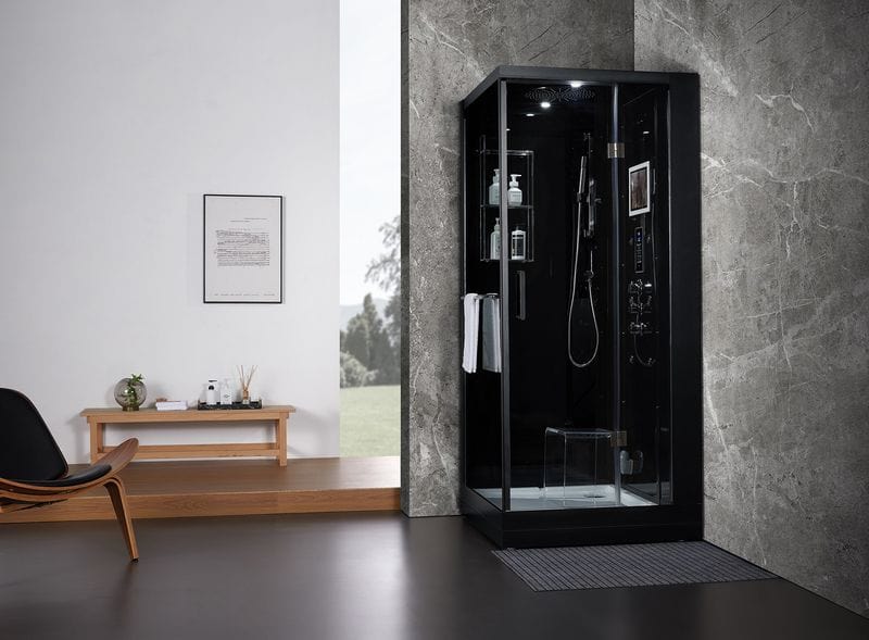 Maya Bath MB-201 Arezzo - Black - Right (201)