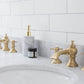 EMPIRE 60"W x 34"H  Double Washstand , P-Trap, Countertop with Sink, and F2-0013 Faucet included, in Satin Gold Finish