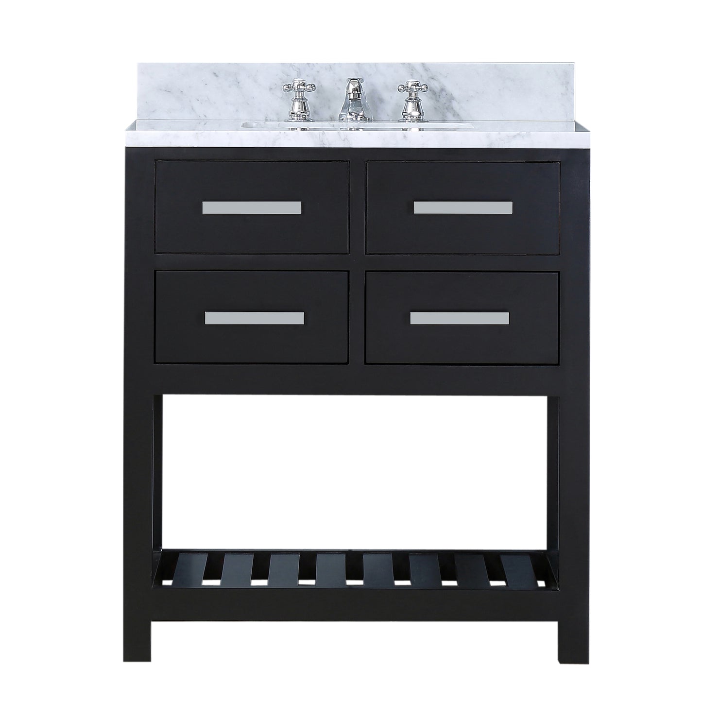 MADALYN 30"W x 34"H Espresso Single-Sink Vanity