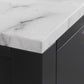 MADISON 30"W x 34"H Espresso Single-Sink Vanity