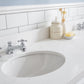 PALACE 72"W x 34"H Pure White Vanity with Carrara Quartz Countertop + Faucets (F2-0009), Chrome Finish Hardware