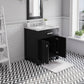 MADISON 30"W x 34"H Espresso Single-Sink Vanity