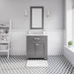 MADISON 30"W x 34"H Cashmere Gray Single-Sink Vanity