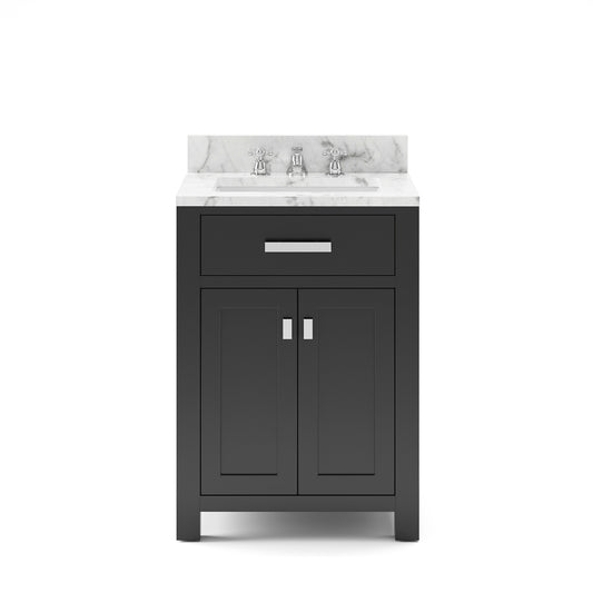 MADISON 24"W x 34"H Espresso Single-Sink Vanity