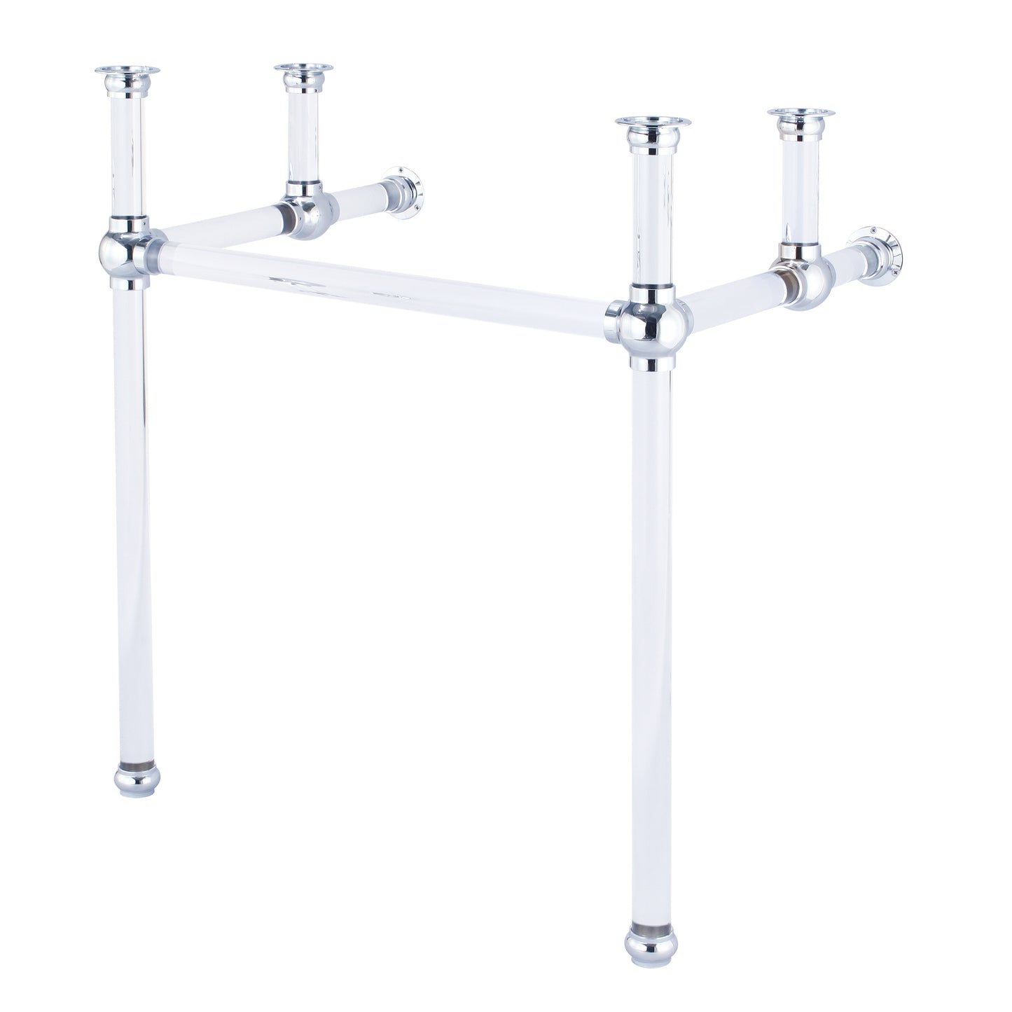 EMPIRE 30"W x 33"H  Single Washstand Only, in Chrome Finish