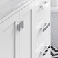 MADISON 36"W x 34"H Pure White Single-Sink Vanity + Mirror