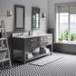 MADALYN 72"W x 34"H Cashmere Gray Double-Sink Vanity