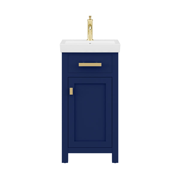 MIA 17.3W x 34.4H Monarch Blue Vanity