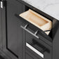 MADISON 36"W x 34"H Espresso Single-Sink Vanity + Faucets