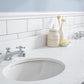 PALACE 72"W x 34"H Cashmere Gray Vanity with Carrara Quartz Countertop + Faucets (F2-0009), Chrome Finish Hardware