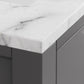 MADISON 30"W x 34"H Cashmere Gray Single-Sink Vanity + Faucets & Mirror