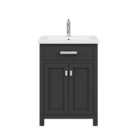 MYRA 24"W x 34"H Espresso Vanity