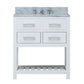 MADALYN 30"W x 34"H Pure White Single-Sink Vanity