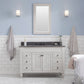 POTENZA 48"W x 34"H Earl Gray Single-Sink Vanity + Mirror