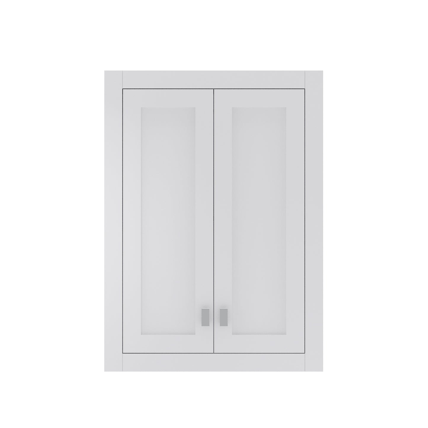 Madison Collection Wall Cabinet In White