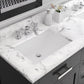 MADISON 60"W x 34"H Espresso Double-Sink Vanity + Faucets & Mirror