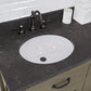 ABERDEEN 72"W x 34"H Grizzle Gray Double-Sink Vanity with Blue Limestone Countertop + Faucets & Mirror