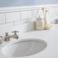 PALACE 72"W x 34"H Cashmere Gray Vanity with Carrara Quartz Countertop + Faucets (F2-0009), Polished Nickel Finish Hardware