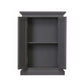 Derby Collection Wall Cabinet In Cashmere Grey