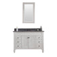 POTENZA 48"W x 34"H Earl Gray Single-Sink Vanity + Mirror