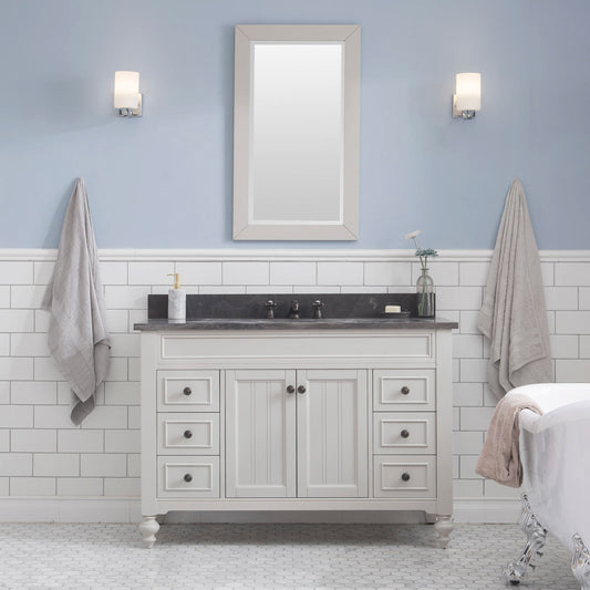 POTENZA 48"W x 34"H Earl Gray Single-Sink Vanity