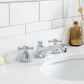 QUEEN 36"W x 34"H Cashmere Gray Single-Sink Vanity with Carrara Quartz Countertop + Faucets & Mirror (F2-0009-01-BX)