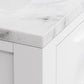 MADISON 24"W x 34"H Pure White Single-Sink Vanity