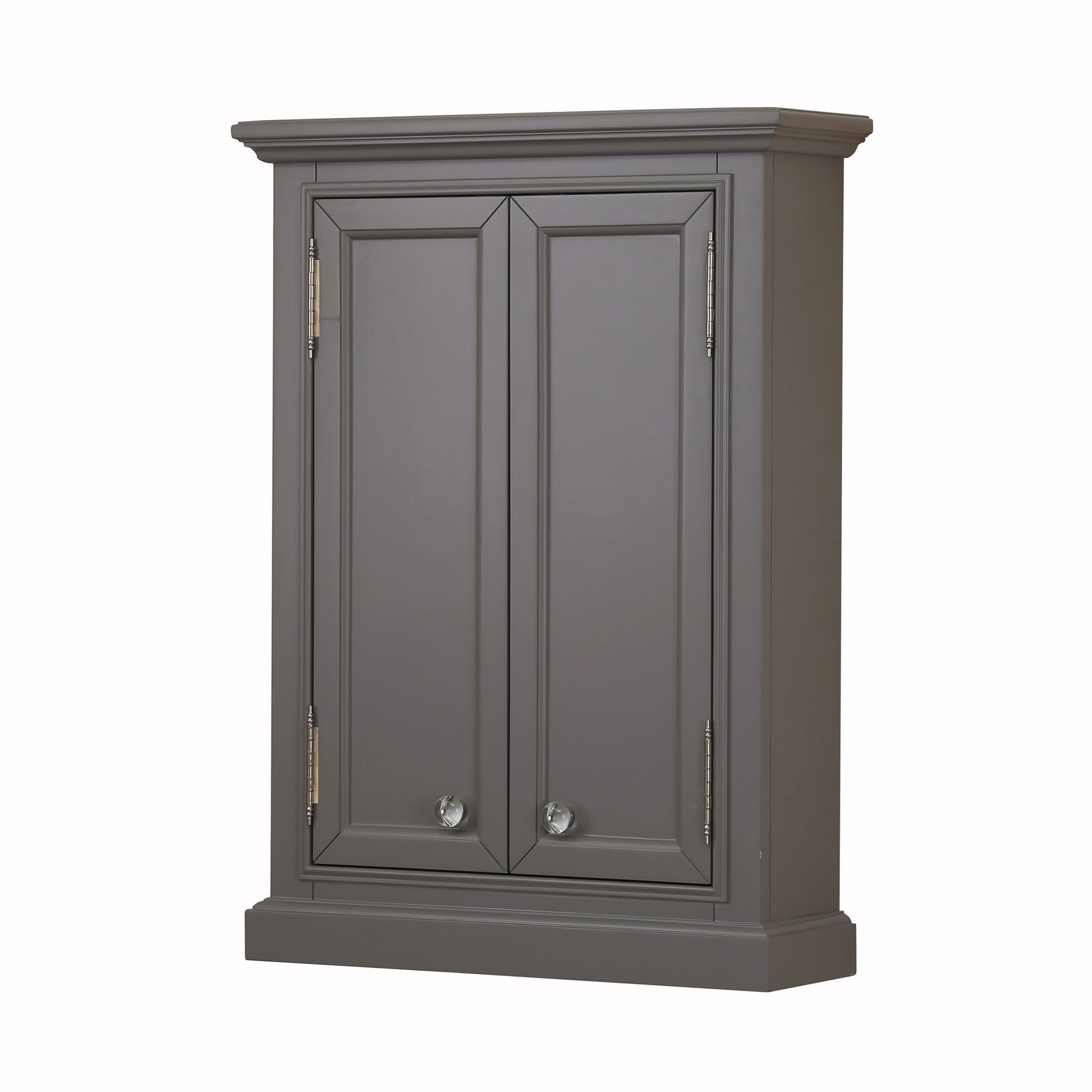 Derby Collection Wall Cabinet In Cashmere Grey