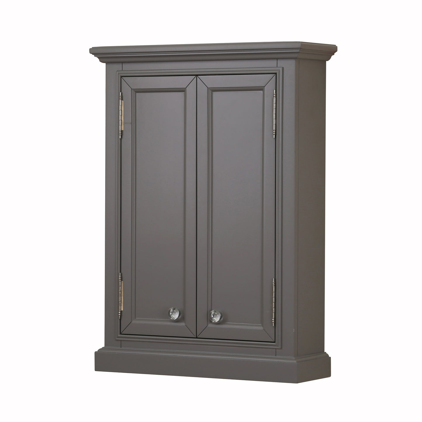 Derby Collection Wall Cabinet In Cashmere Grey