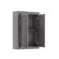 Madison Collection Wall Cabinet In Cashmere Grey