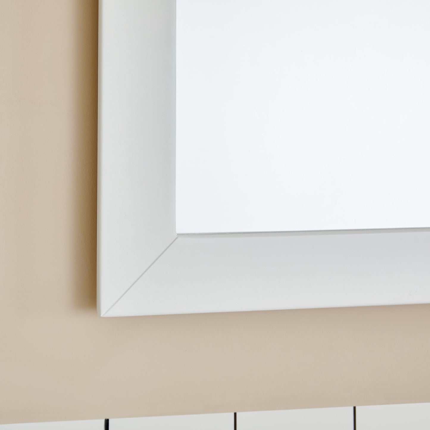 84 Inch Double Sink Bathroom Vanity in White with Ceramic Countertop - Vanity Art VA3036-84W