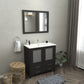 36 Inch Single Sink Bathroom Vanity in Espresso with Ceramic Countertop - Vanity Art VA3036E