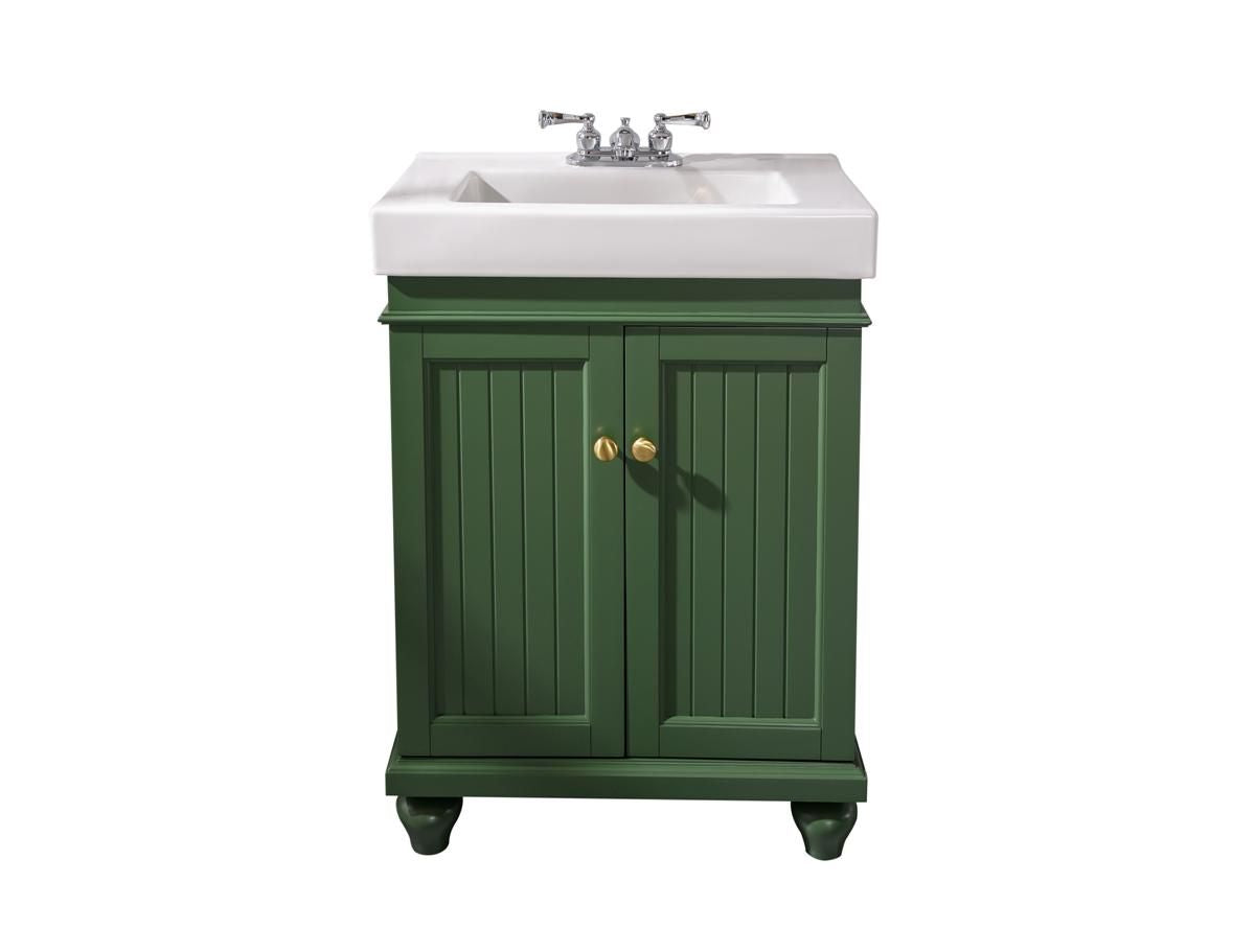 Legion Furniture WLF9324-VG 24" Vogue Green Sink Vanity