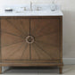 Legion Furniture WLF7040-36-CW 36" Antique Coffee Sink Vanity with WLF7040-37 Top, No Faucet