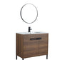 Legion Furniture WC2303-36-KD 36" Sink Vanity with KD Package, Plywood, SMC Top, No Faucet