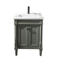 Legion Furniture WLF9224-PG 24" Pewter Green Sink Vanity