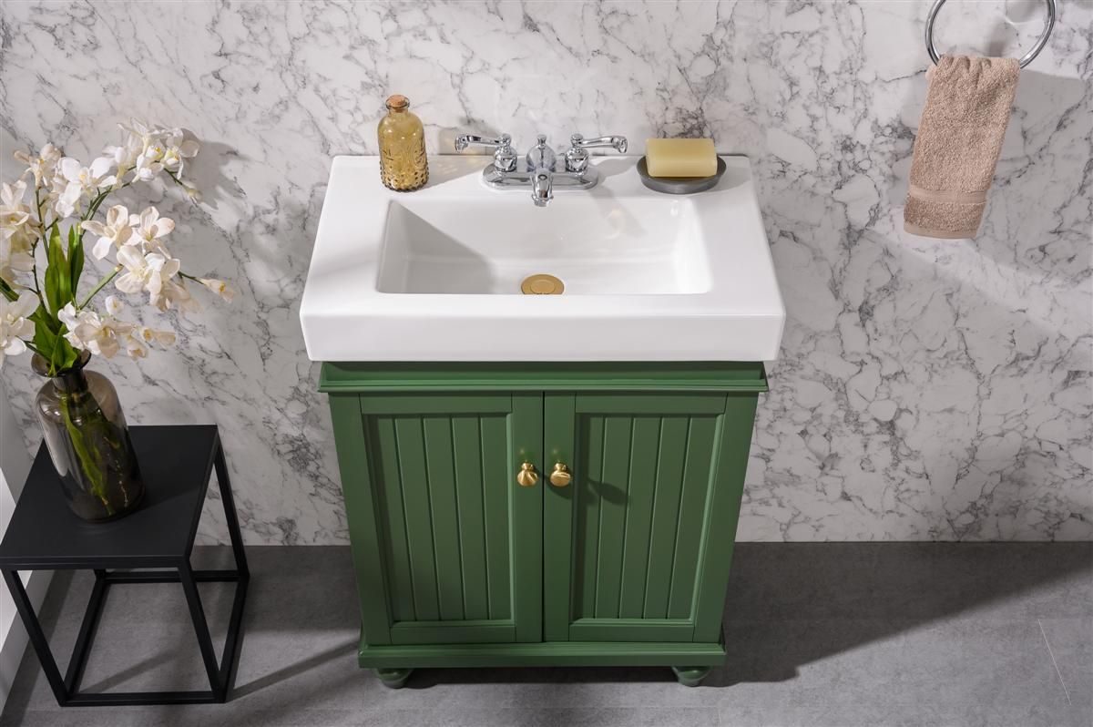 Legion Furniture WLF9324-VG 24" Vogue Green Sink Vanity