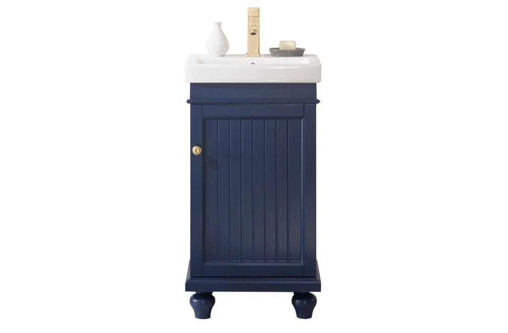 Legion Furniture WLF9318-B 18" Blue Sink Vanity