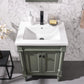 Legion Furniture WLF9224-PG 24" Pewter Green Sink Vanity