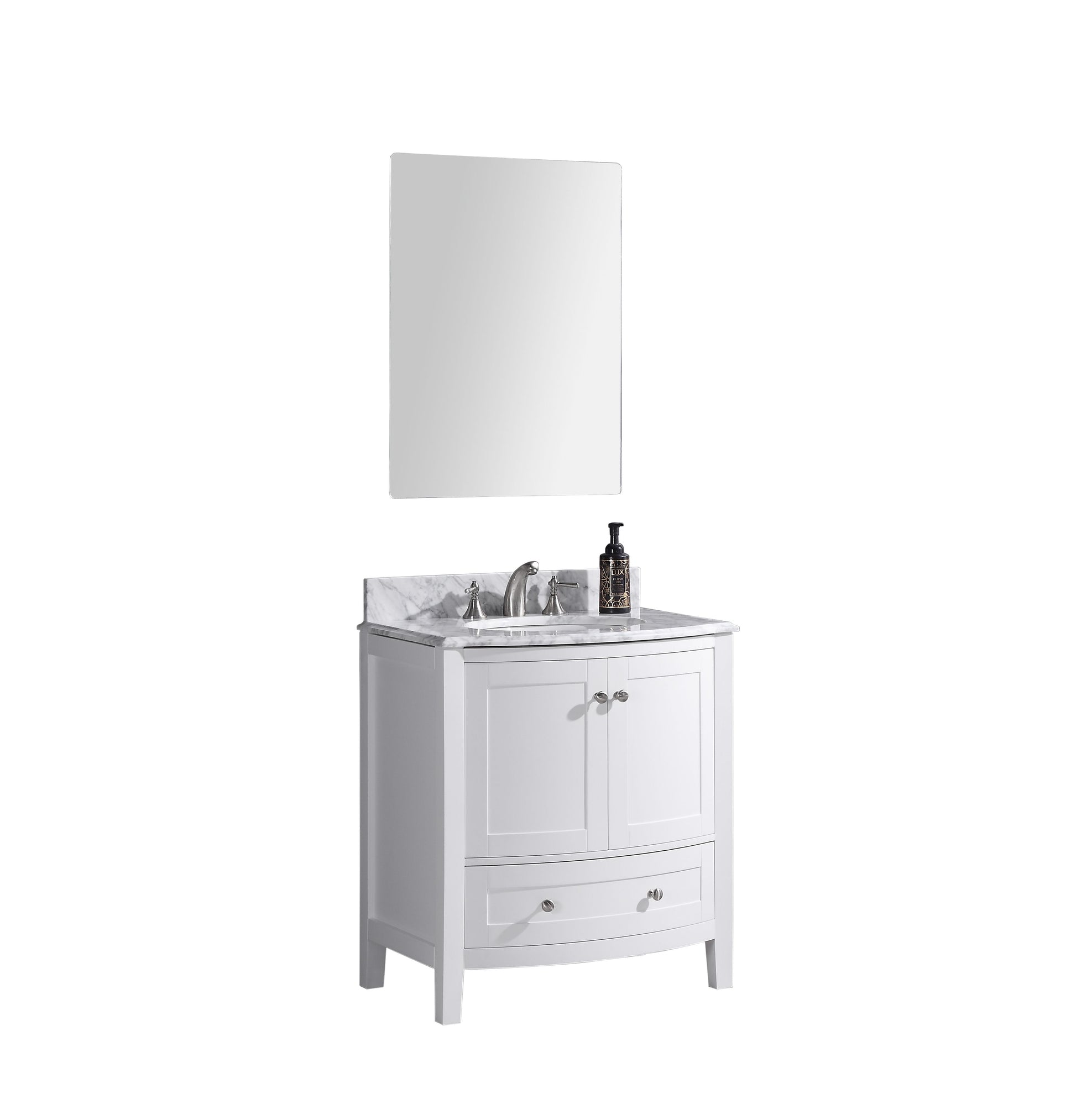 Legion Furniture WT9309-30-W-PVC 30" White Bathroom Vanity - PVC